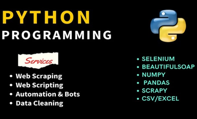 Bestseller - create web scraping or automation bot using python