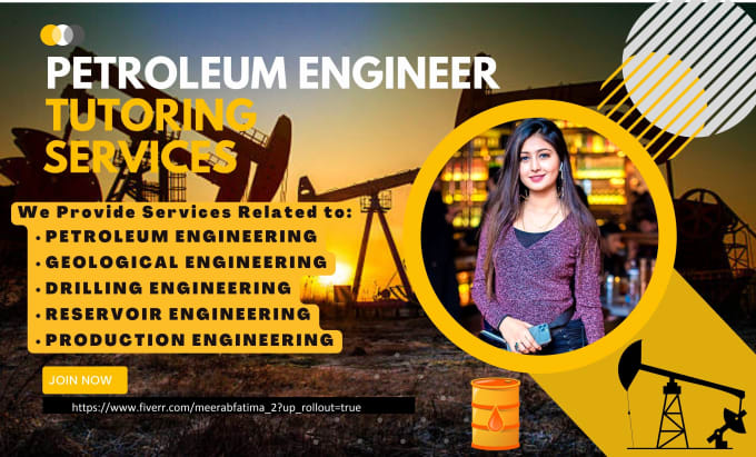 Gig Preview - Provide tutoring services related to petroleum engineering