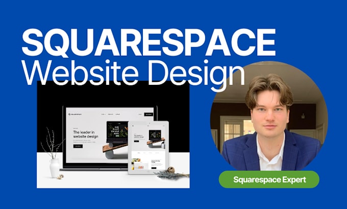 Bestseller - build or redesign your squarespace website