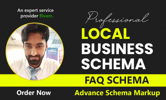 Gig Preview - Setup advance schema markups in json ld for local business and faq schema