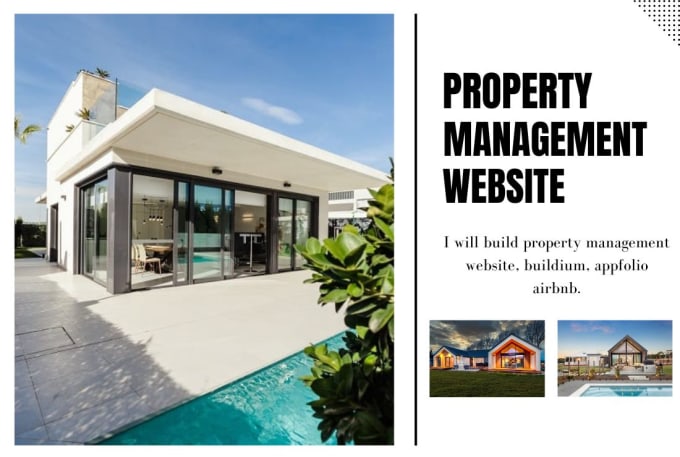 Gig Preview - Create property management website, buildium, appfolio airbnb