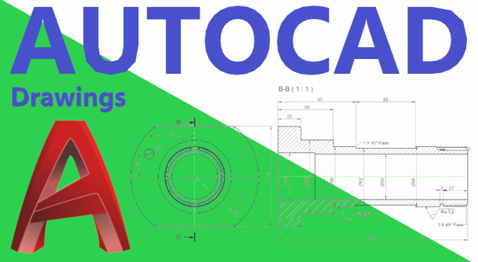 Gig Preview - Do technical 2d drawings in autocad and by hand