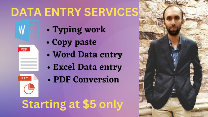 Bestseller - do data entry, typing and copy paste work