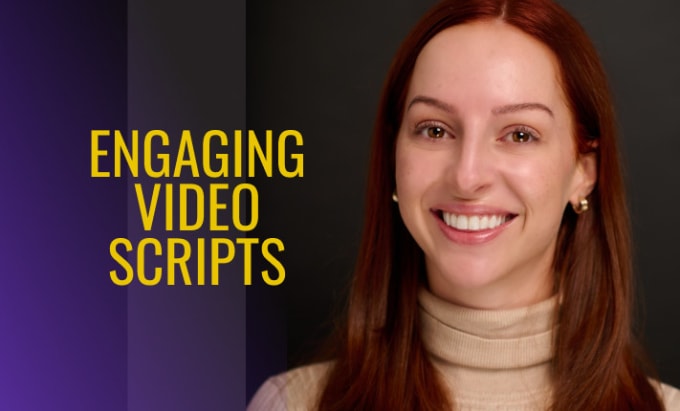 Gig Preview - Write a captivating video script