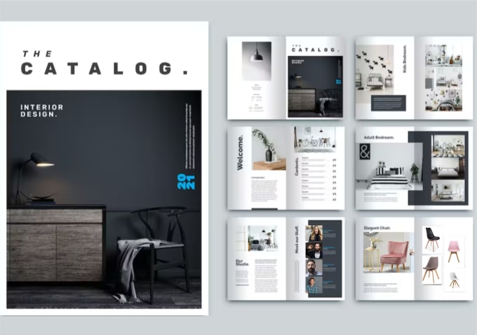 Bestseller - design digital product catalog, catalogue, lookbook, linesheet