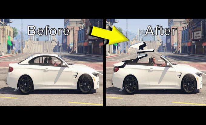 Gig Preview - Make animation for your car for gta v