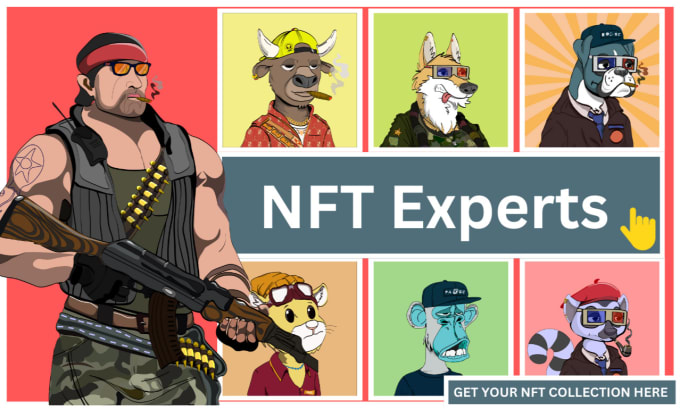 Gig Preview - Design your nft art, nft character, nft collection with metadata, free samples