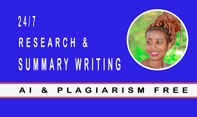 Gig Preview - Do urgent essay writing or research and summary writing