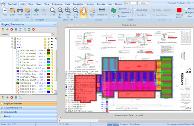 Gig Preview - Do cost estimation, material take off, quantity takeoff, construction estimate