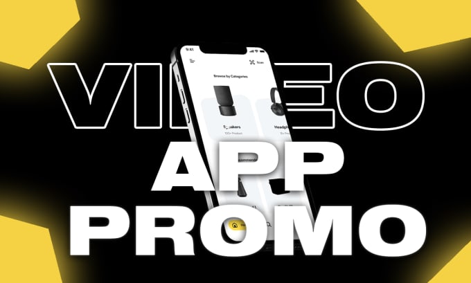 Gig Preview - Create a unique and professional app promo video