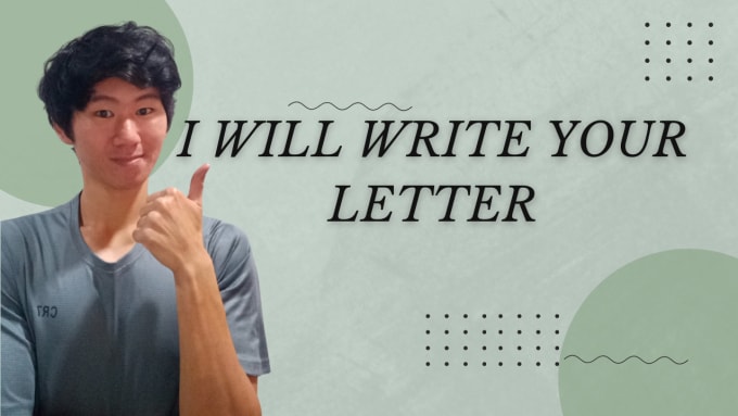 Gig Preview - Write for your letter