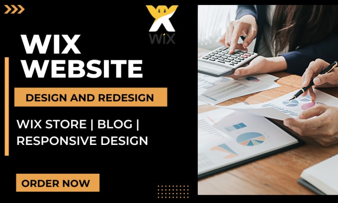 Gig Preview - Develop wix website design, redesign your business  website