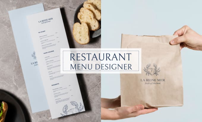 Gig Preview - Do professional restaurant menu and packaging design