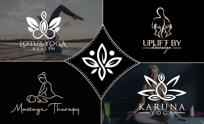 Gig Preview - Create spa yoga health massage skincare logo