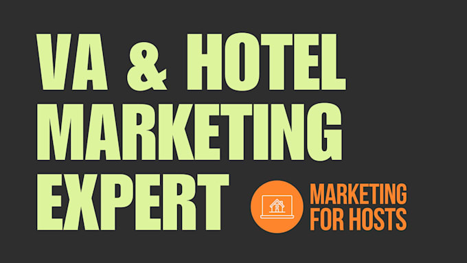 Gig Preview - Be your hotel marketing expert and virtual assistant in german and english