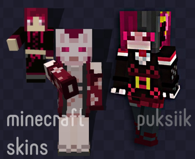 Gig Preview - Create custom skin minecraft detailed