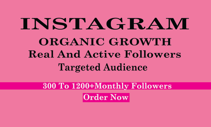 Gig Preview - Grow your instagram followers organically and increase engagement