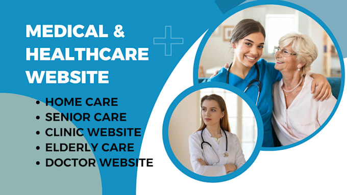 Gig Preview - Design home care website design healthcare staffing agency website dna testing