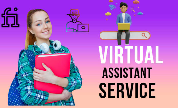 Gig Preview - Do help you virtual assistant services with your instruction