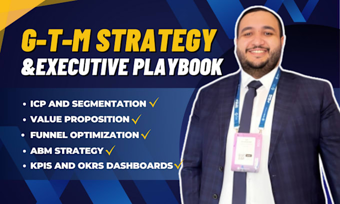 Gig Preview - Create GTM strategy and marketing plan for saas startups