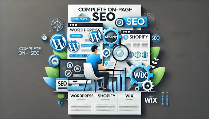 Gig Preview - Do onpage SEO for wordpress ,shopify,wix websites