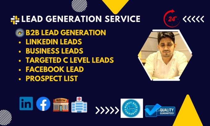 Gig Preview - Create leads generation which conserve an exact you demand