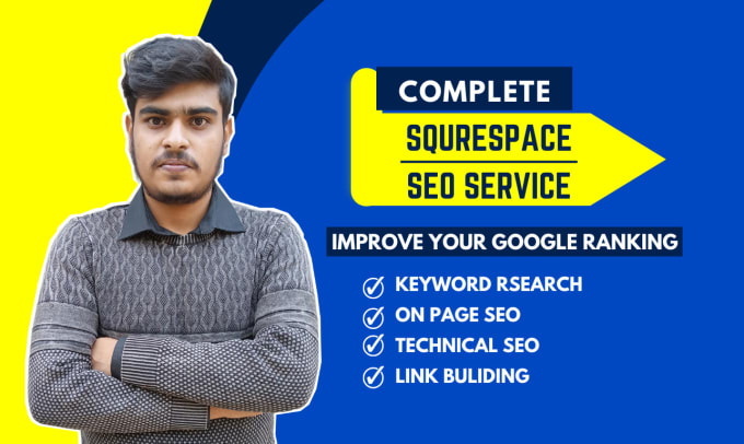 Gig Preview - Do complete squarespace SEO to improve your ranking