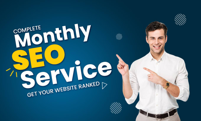 Gig Preview - Do complete monthly SEO for search engine ranking