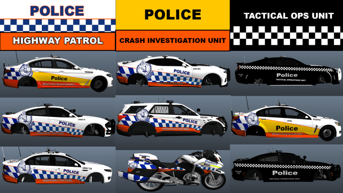 Gig Preview - Make livery pack for fivem, gta 5 police, ems car pack