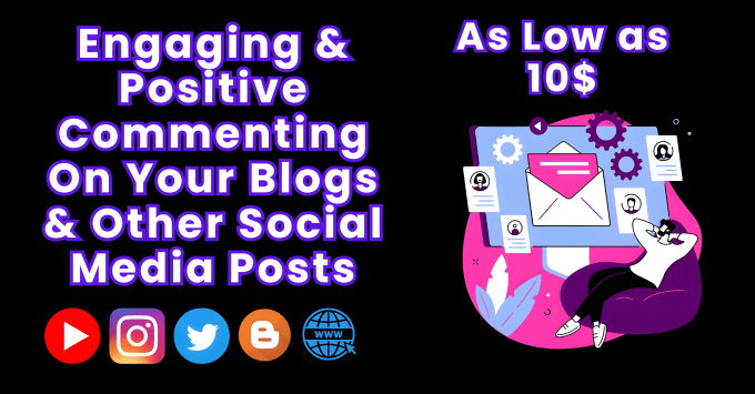 Bestseller - write engaging and relevant comments on your blog post