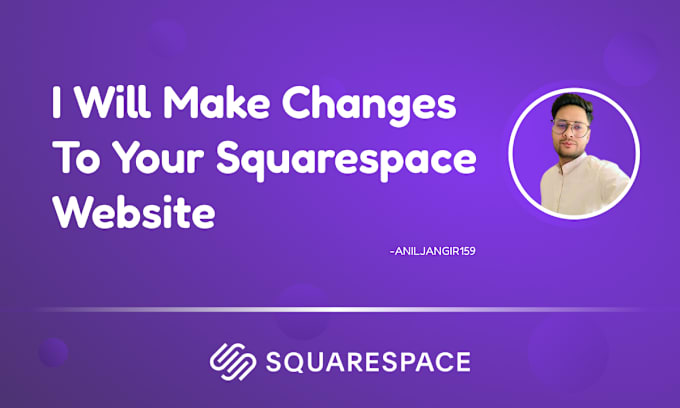 Gig Preview - Make changes to your squarespace website