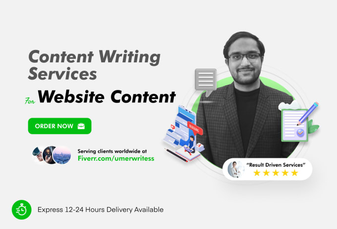 Gig Preview - Do content writing for your website