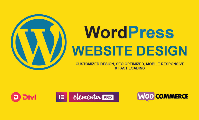 Gig Preview - Develop a professional wordpress website for your business