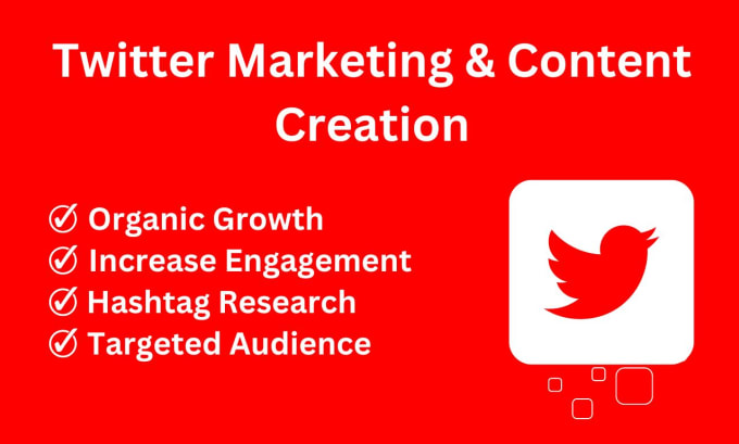 Gig Preview - Do organic twitter marketing and content creation