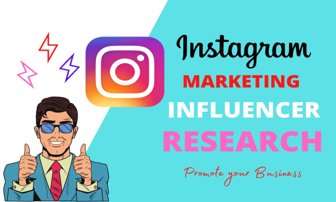 Gig Preview - Research top instagram influencer for your niche