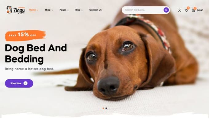 Gig Preview - Create pet store, pet grooming, grooming website, and pet care website