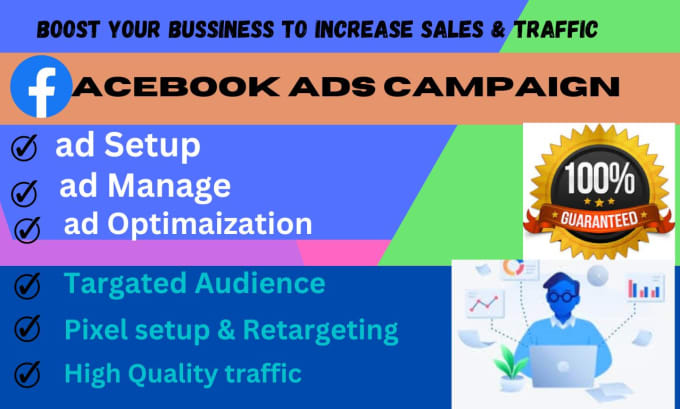 Gig Preview - Be your facebook ads manager