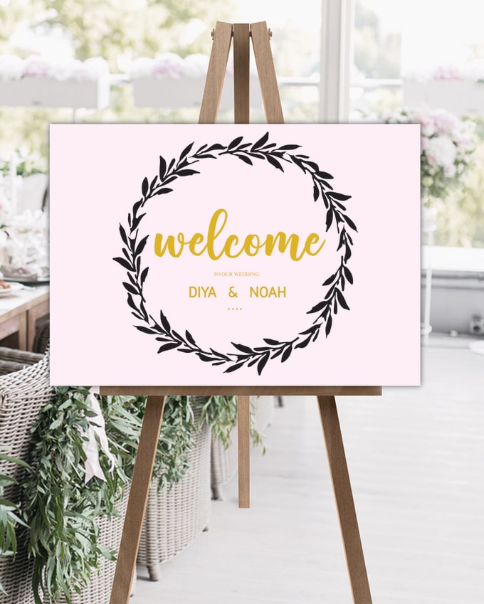 Gig Preview - Design welcome sign boards