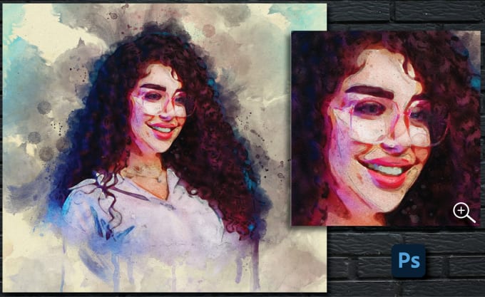 Gig Preview - Turn your photos to digital watercolor painting