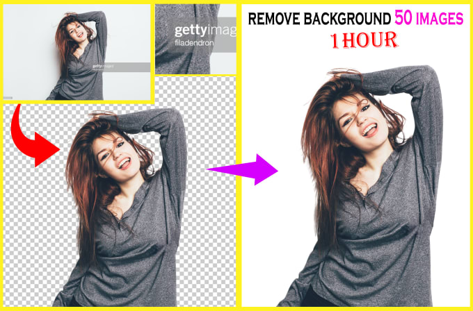 Gig Preview - Background removal from any image professionally with the free crop, resize