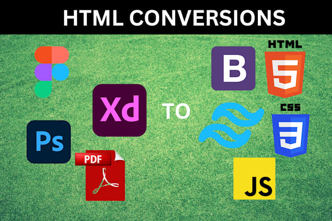 Bestseller - convert figma, xd, PSD to responsive HTML with bootstrap, tailwind CSS, and mui