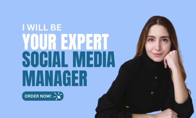 Gig Preview - Be your social media marketing manager