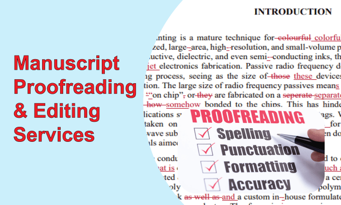 Gig Preview - Proofread, edit, and rewrite your scientific paper, manuscript, or proposal