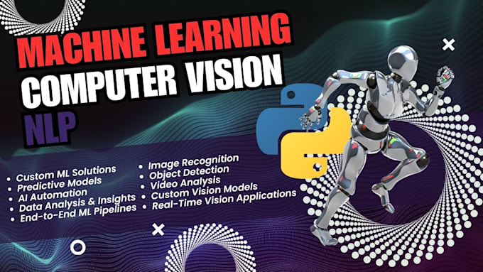 Gig Preview - Do python projects on ml nlp and image recognition