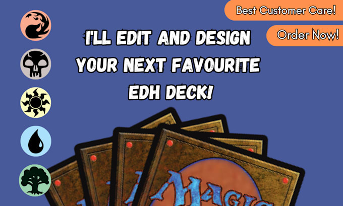 Bestseller - build you a custom magic the gathering edh commander deck