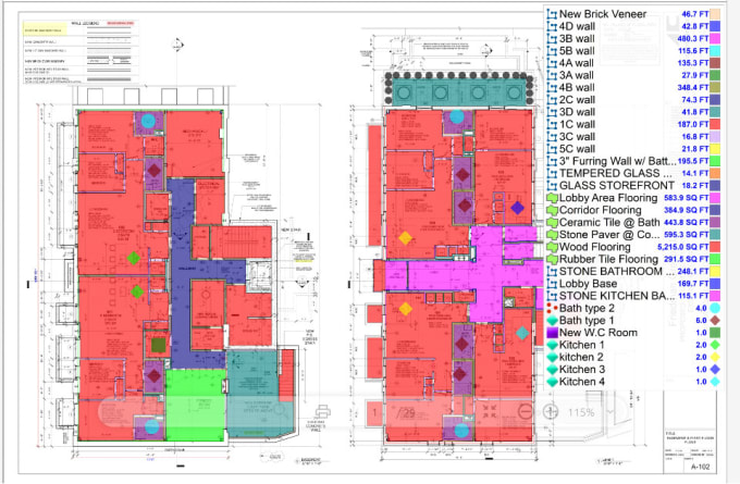 Gig Preview - Do material take off and cost estimation for all construction trades