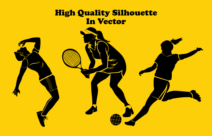 Gig Preview - Draw black and white vector line art stencil silhouette logo