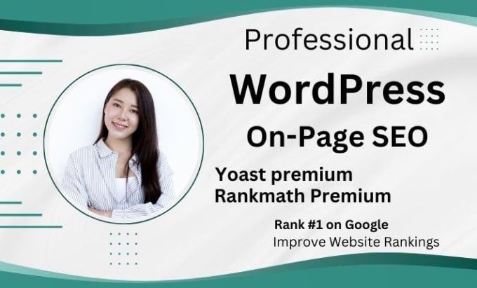 Bestseller - do wordpress on page seo with yoast or rankmath premium