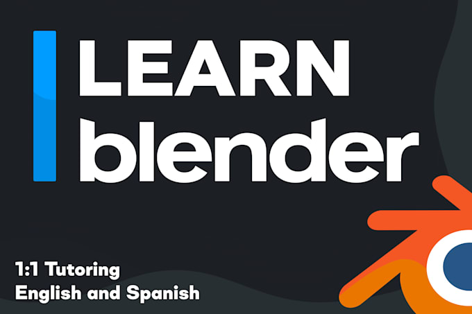 Gig Preview - Teach you and help you learn blender tutoring