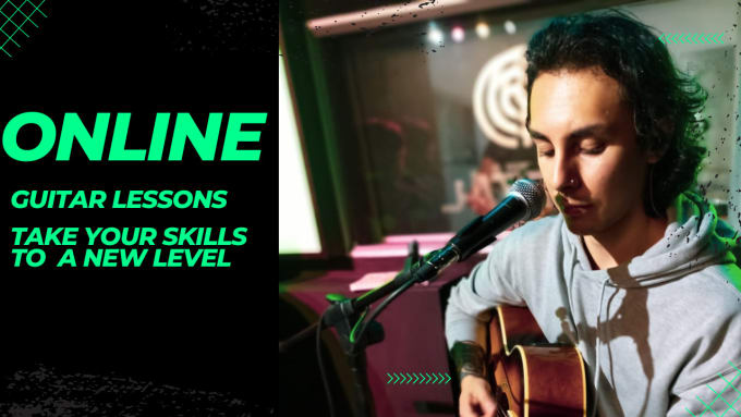 Gig Preview - Give you amazing online guitar lessons